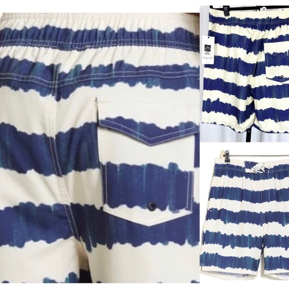 Sovereign Codes NWT Sz M Atwater/Ecru Disruptor Board Shorts - Picture 2 of 6